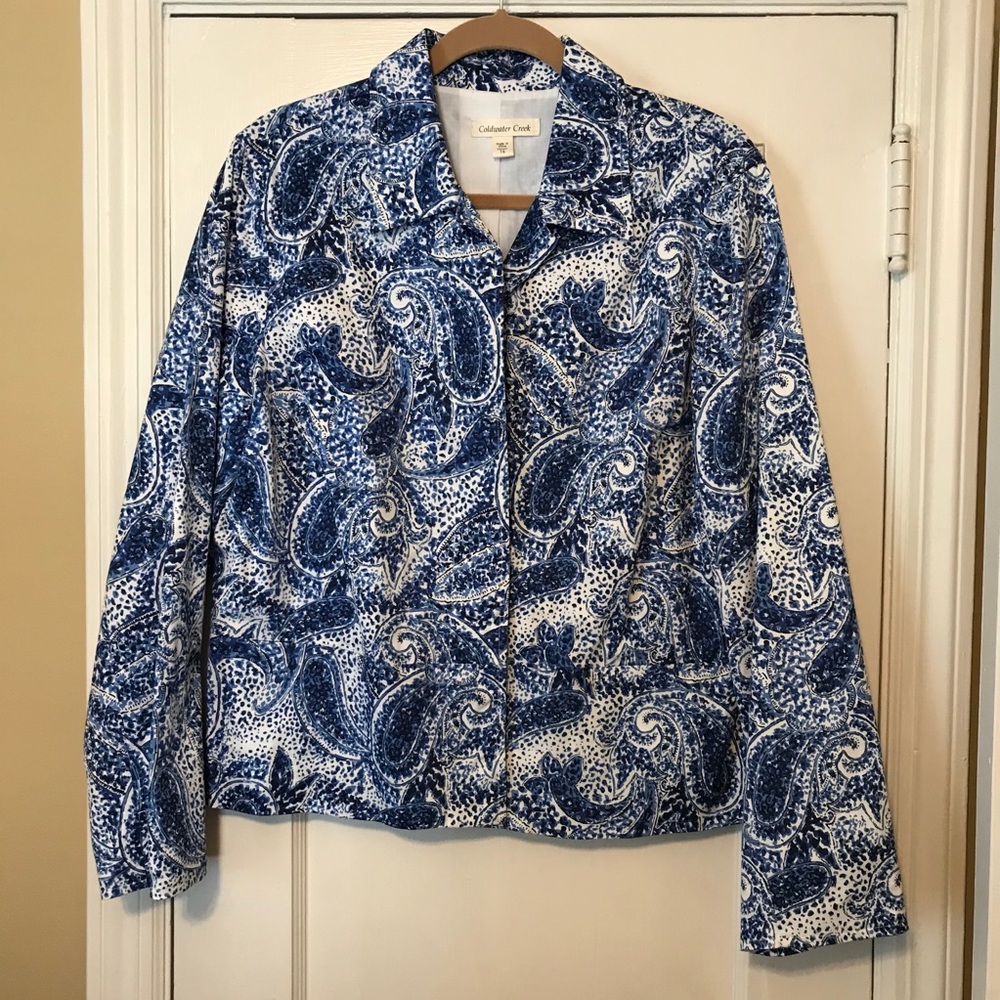 Womens Coldwater Creek lined jacket